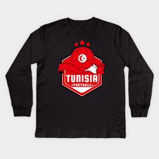 Tunisia World Cup Kids Long Sleeve T-Shirt